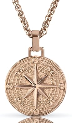 Forge & Foundry Mens Handcrafted Religious Pendant Necklace