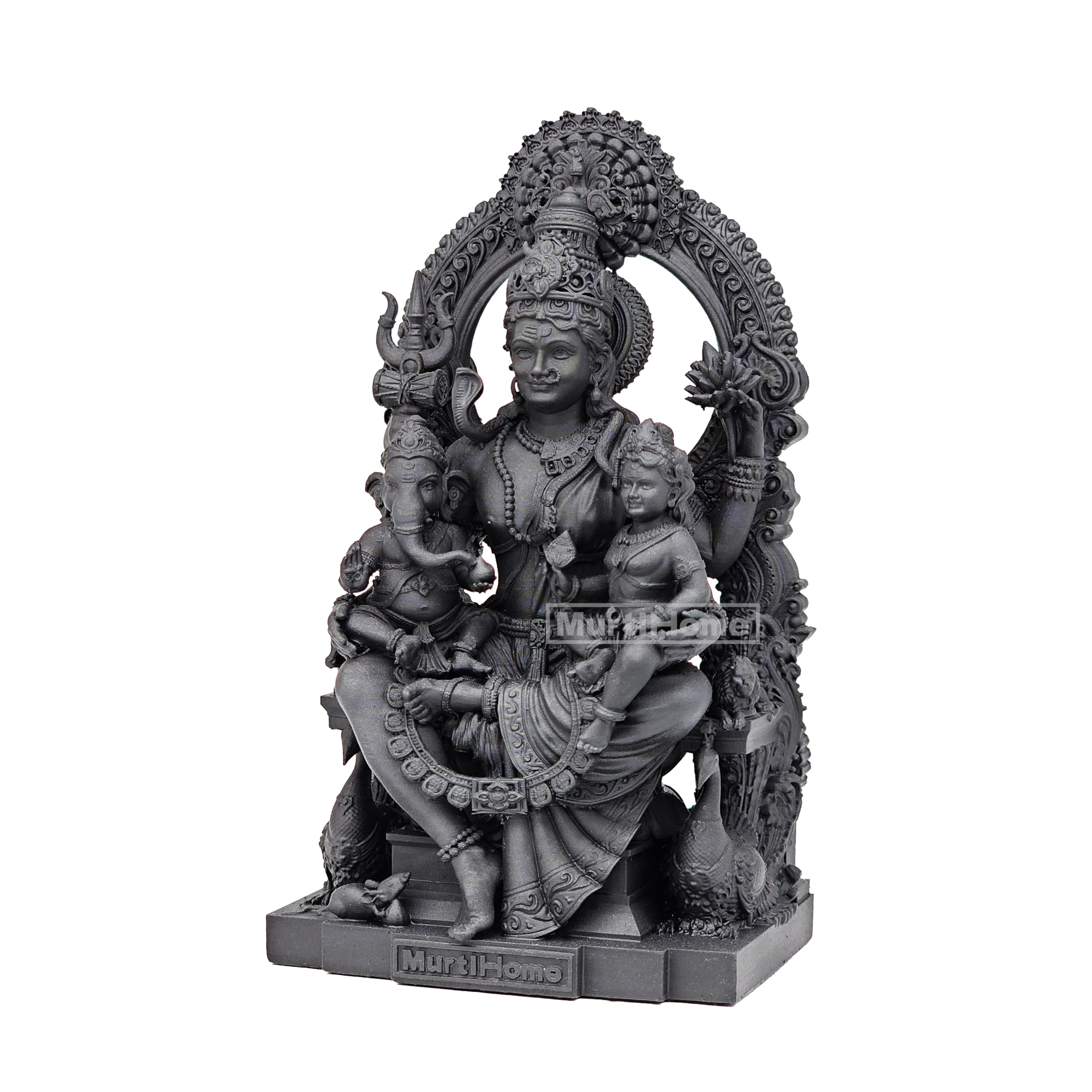 Ardhanarishvara Shiva Statue - Divine Family Murti -5 Ardhanarishvara Shiva Statue - Divine Family Murti -5