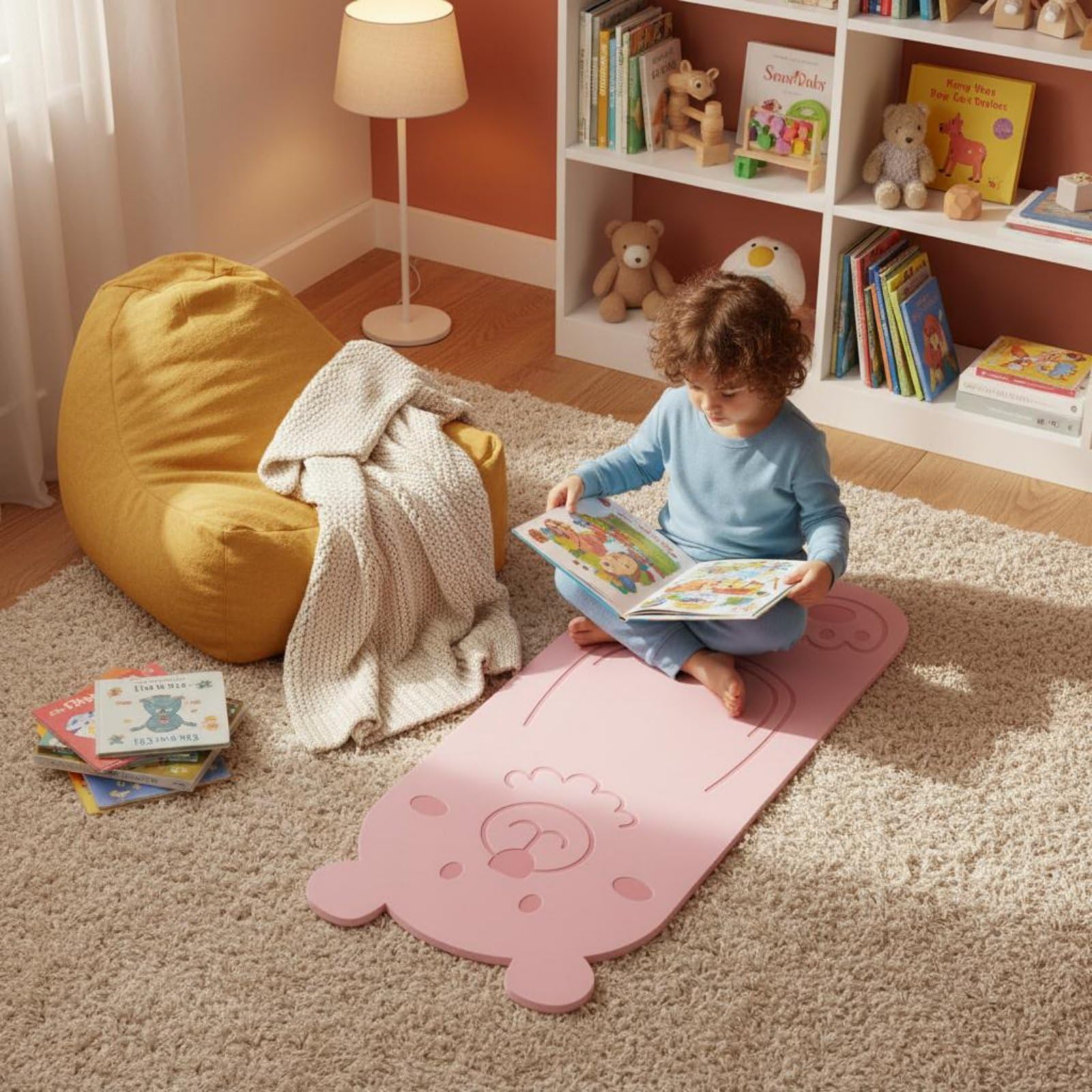 harayaa Children Dance Pad Tappetino Palestra Bambini Tappetino Esercizio Superficie Shock Assorbente Adatto a Sviluppo Fisico Gioco Creativo Utilizzo