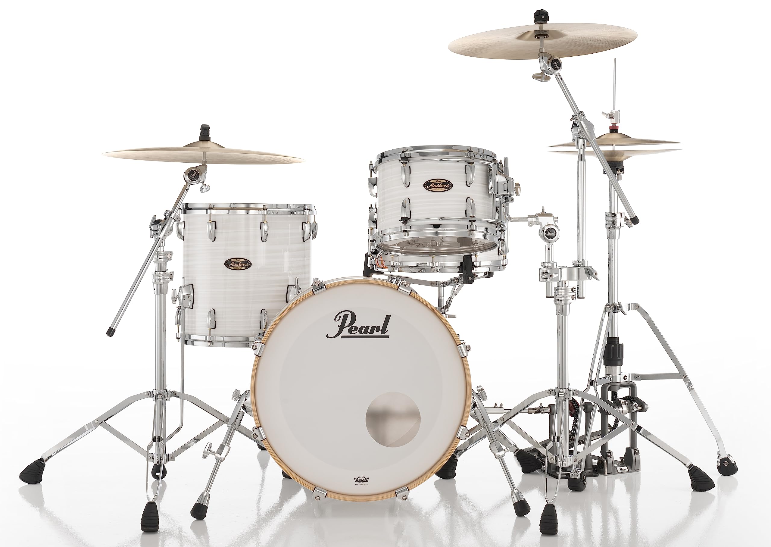 Pearl パンデイロ yumiy Amazon.com: Pearl Drum Set, White Ice Swirl (MMGC903XPL/C854