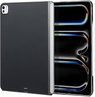 pitaka iPad Pro 11 2024 M4 Tok Mágneses Védőtok Magic Keyboard Kompatibilis Ultra Vékony Aramid Szál Tablet Tok Fekete/Szürke 1