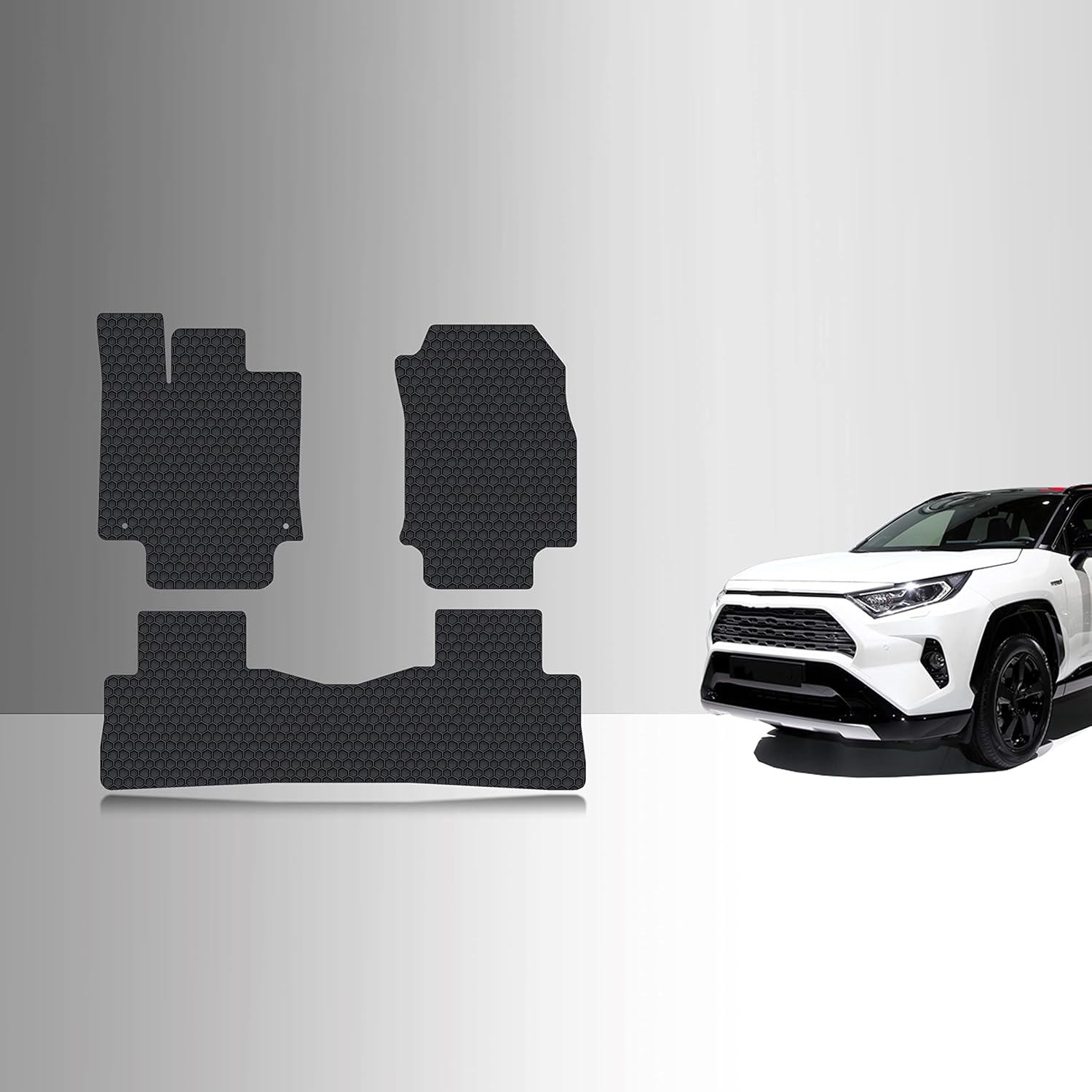 TOUGHPRO Floor Mats Accessories Set (Front Row + 2nd Row