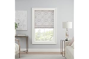 Waverly Adonis Medallion Blackout Roman Shade | Darkness & Privacy