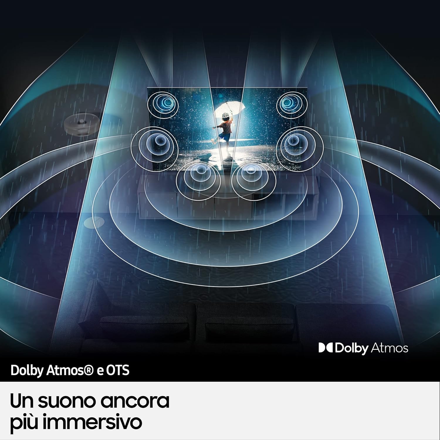 Samsung TV Neo QLED QE65QN85BATXZT, Smart TV 65 Serie QN85B, Neo QLED 4K UHD, Alexa e Google Assistant integrati, Bright Silver, 2022, DVB-T2 Samsung TV Neo QLED QE65QN85BATXZT, Smart TV 65 Serie QN85B, Neo QLED 4K UHD, Alexa e Google Assistant integrati, Bright Silver, 2022, DVB-T2