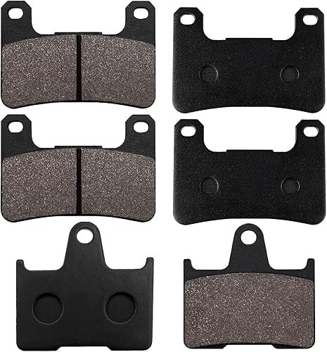Miniatura 2 de Pastillas de freno delanteras y traseras para Suzuki GSXR 1000 2004 2005 2006, GSXR 600 2004 2005, GSXR 750 2004 2005