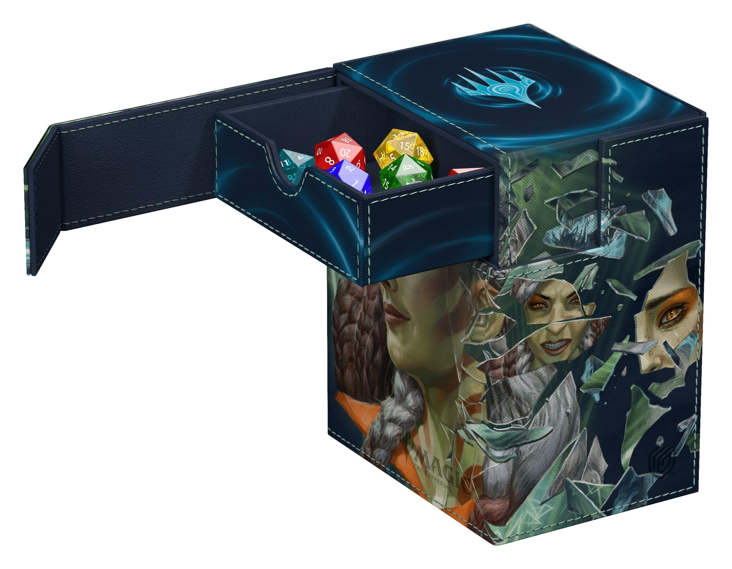 Ultimate Guard Flip'n'Tray 133+ - MTG - Frattura della realtà - Blu/Gr Non comune