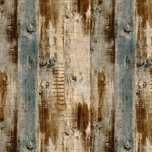 Qianglive Grey Wood Wallpaper 17.3"×120" Peel and Stick Wallpaper Self Adhesive Distressed Wood Wallpaper Reclaimed Faux Home Decoration Film Shelf Vinyl