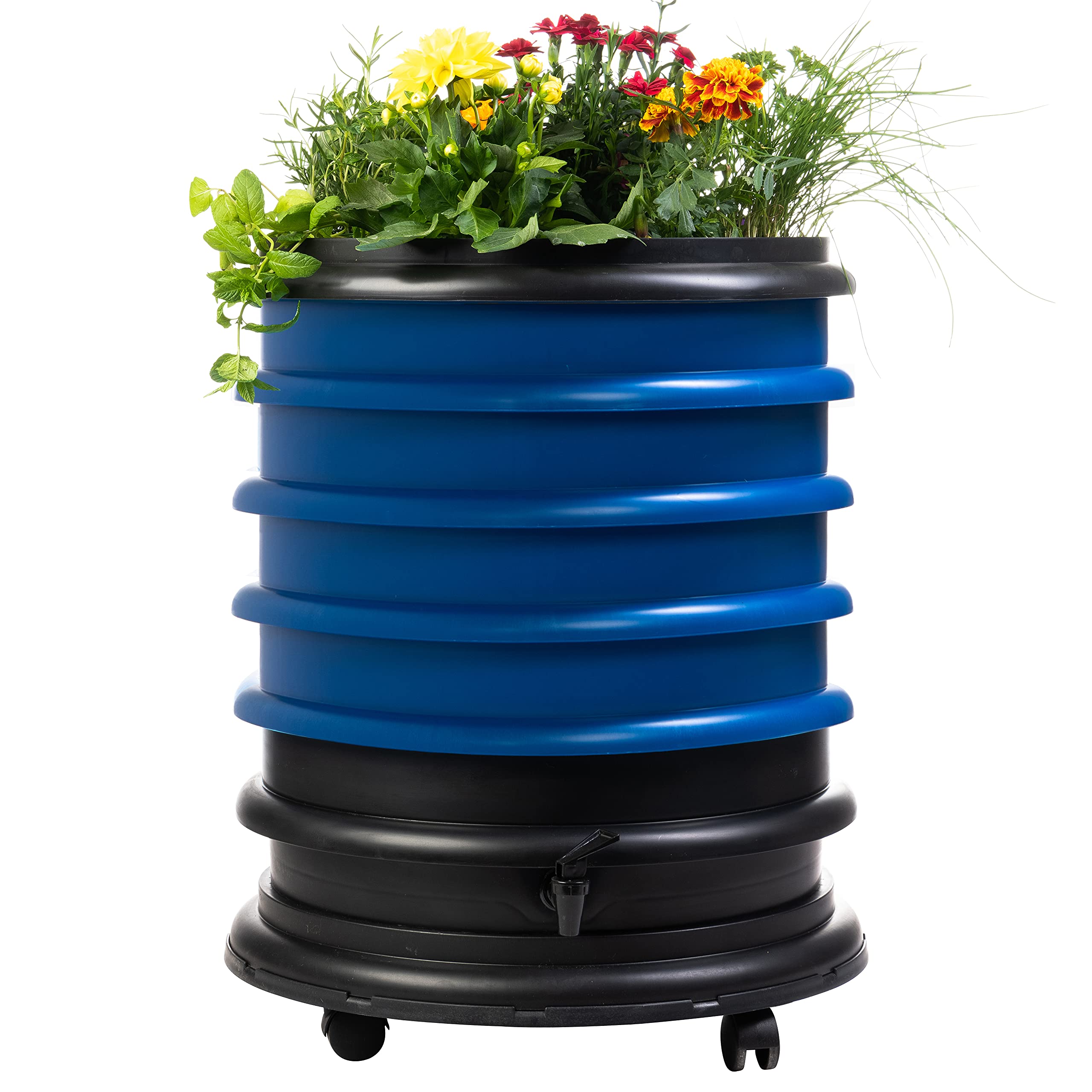 WORMbox | Wormery Worm Farm composter 3 Dark green Trays + Planter | 48 liters | Organic Waste Compost, make your Worm Castings — view 20