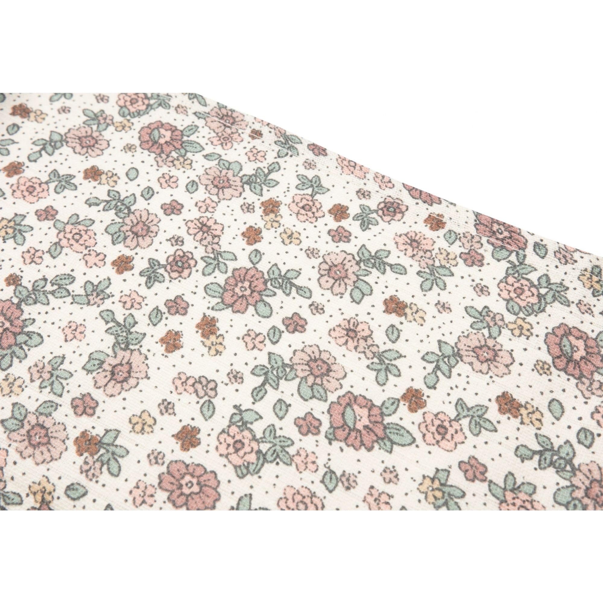 Lot de 3 Langes Gaze de Coton 70 x 70 cm Retro Flowers - Jollein