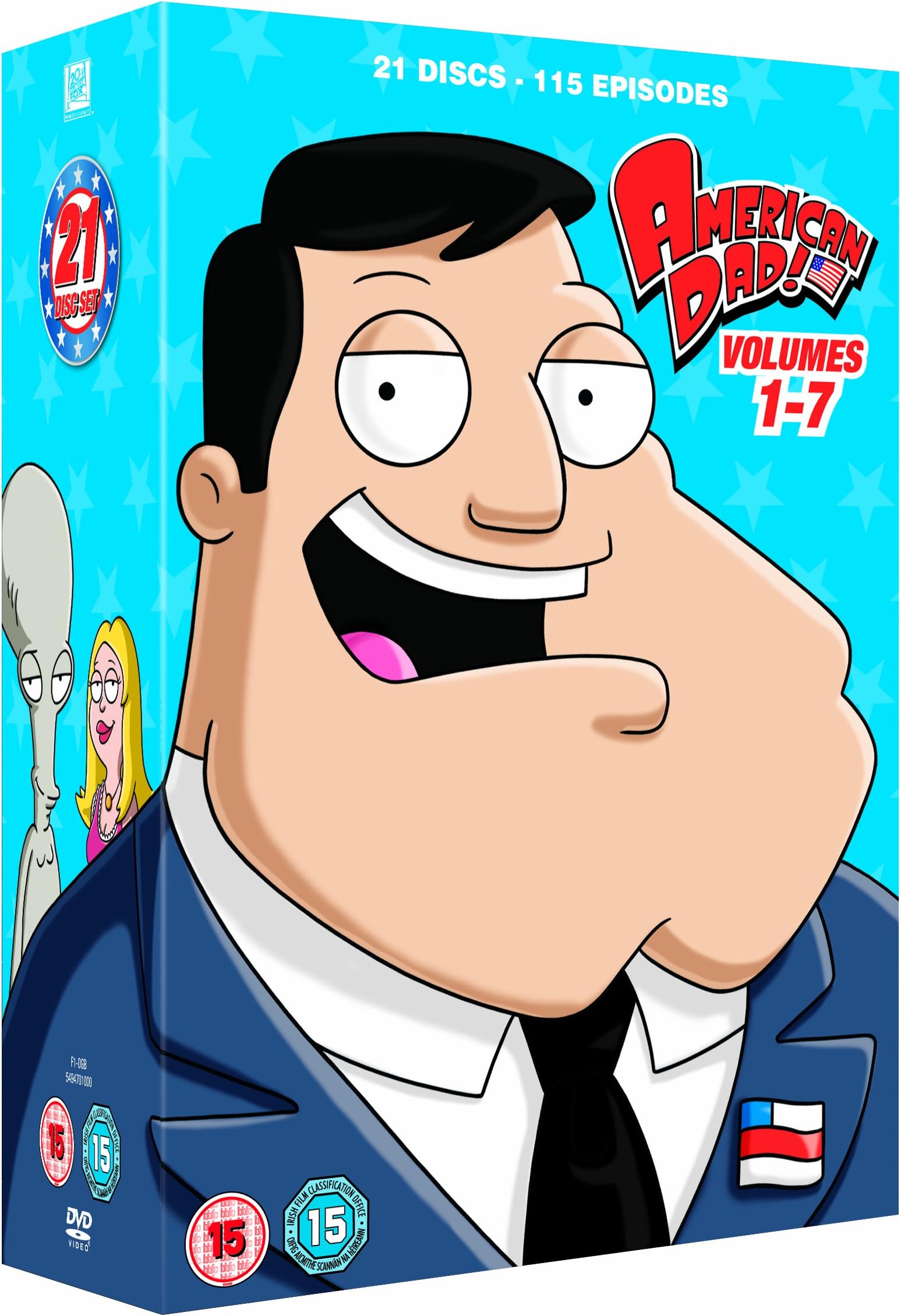 American Dad! Volume 1-7 [DVD]