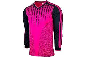 Boy's Goalie Soccer Jersey with Enhanced Protection