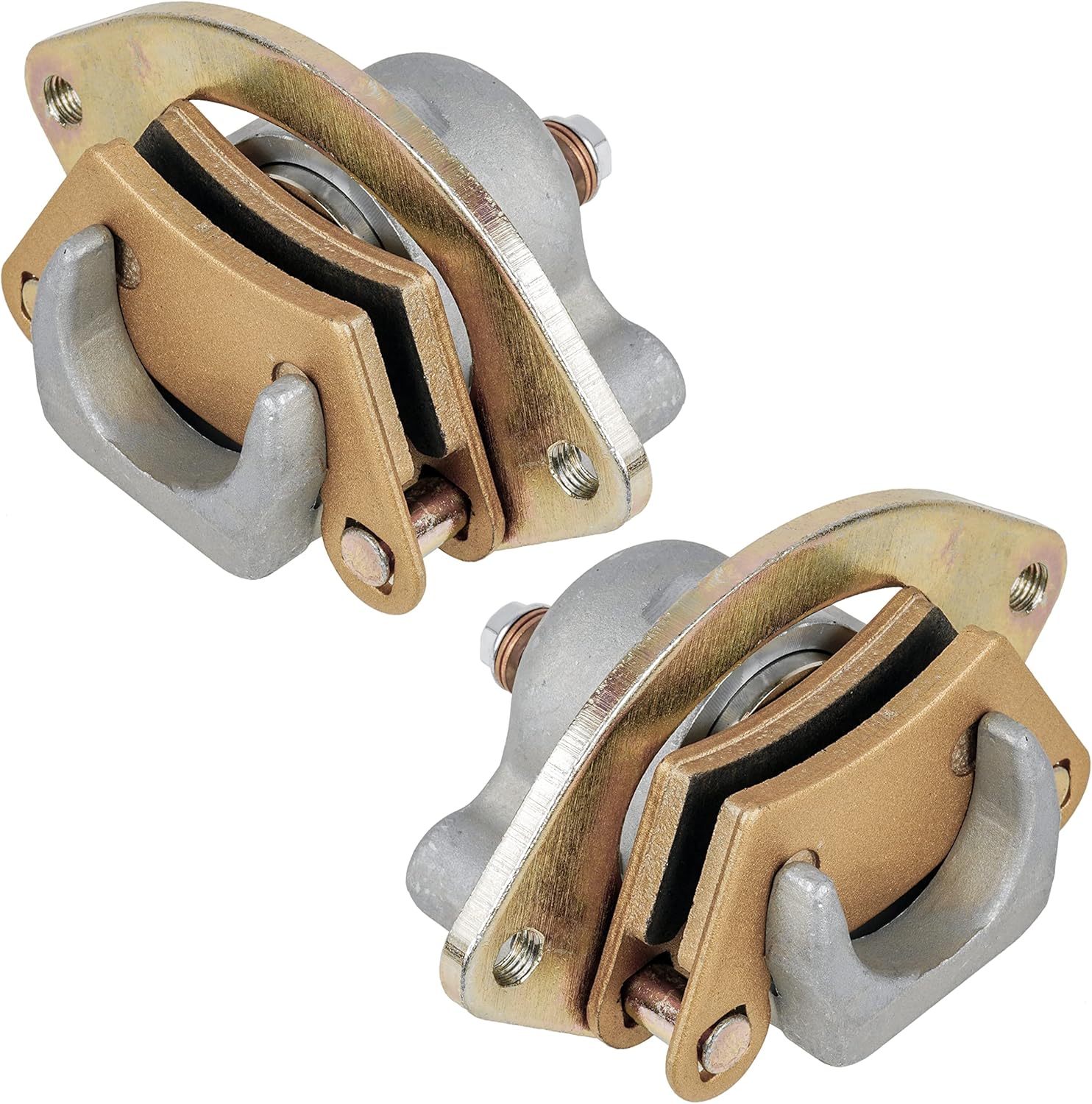 Caltric 1913405 1913403 2203628 1913404 1913402 2207835 Front or Rear Right & Left Brake Caliper with Pads Compatible With Polaris Sportsman 850 Sportsman XP100 High Lifter 2019-2021