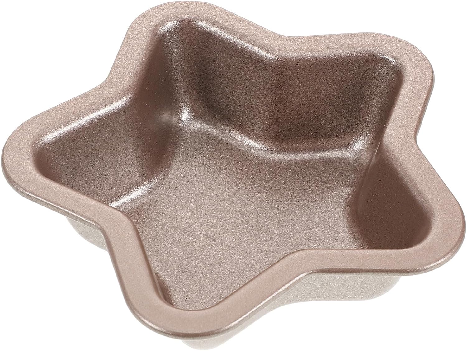 Star Shape Cake Mold, Bakeware Non Stick Carbon Steel 4 Inch