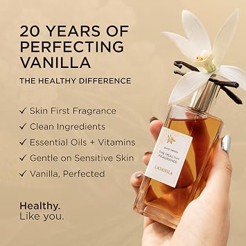 LAVANILA Pure Vanilla Perfume for Women, 1.7 Fl Oz Clean Vanilla Perfume, Long Lasting Womens Eau de Parfum with Madagascar Vanilla Natural Fragrance, Womens Fragrances