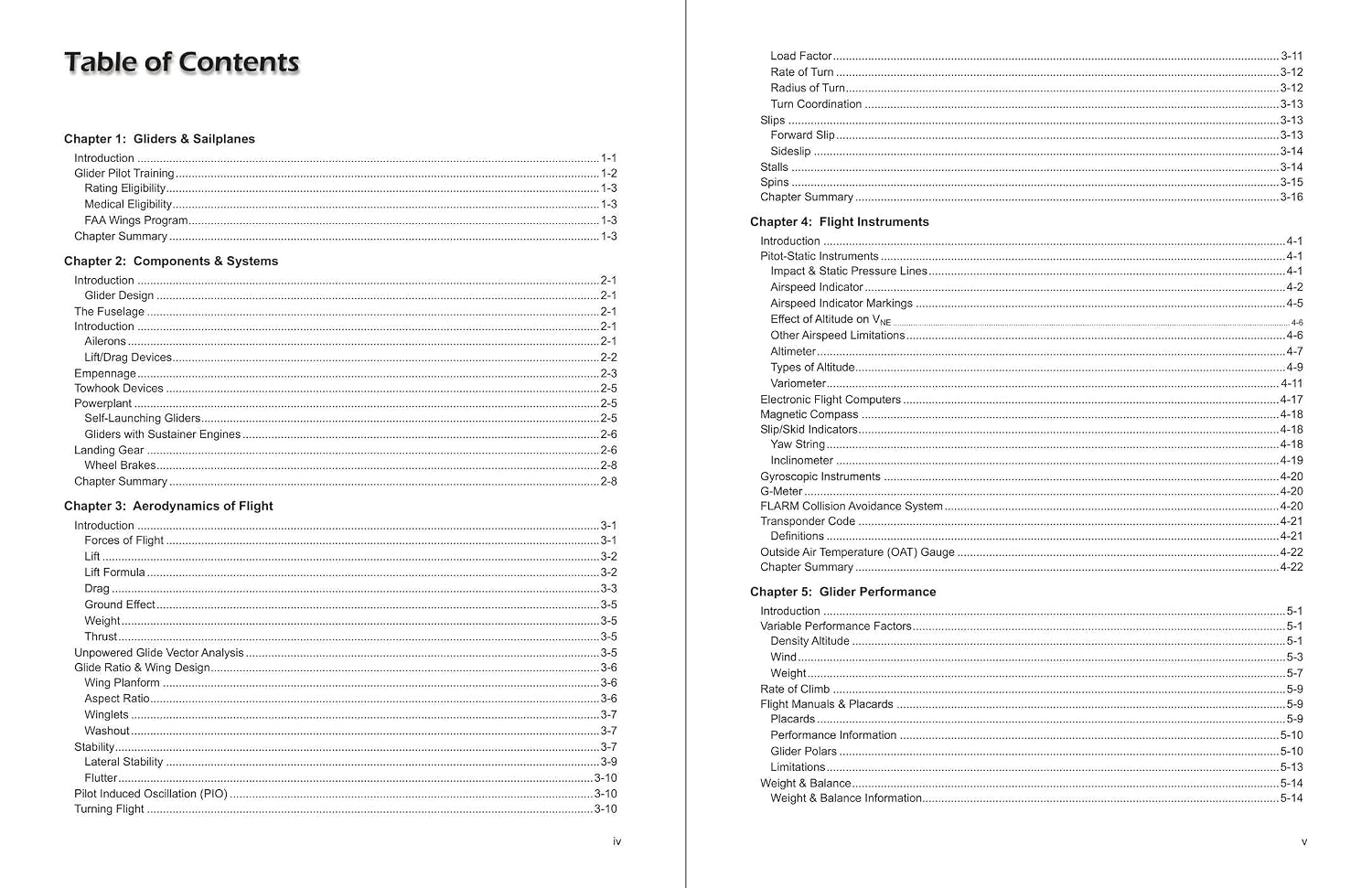 Glider Flying Handbook (2026): FAA-H-8083-13B