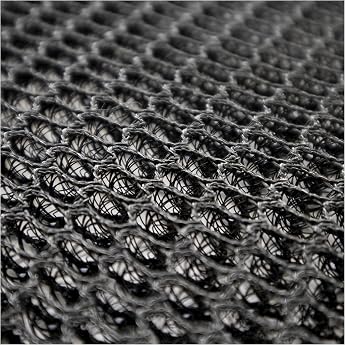Air Mesh Spacer Fabric 10 mm Black 410 g/m  Various Lengths 160 x 200 cm