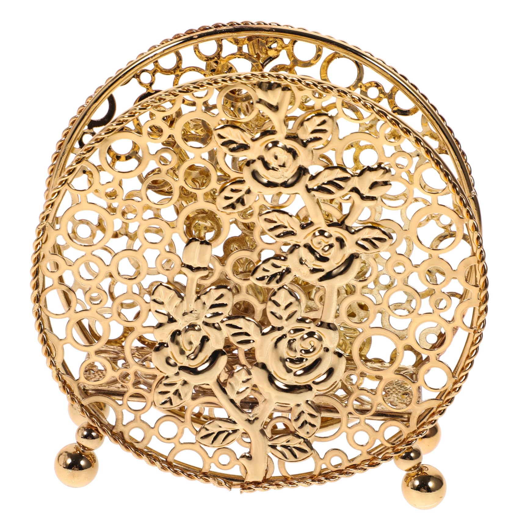 Porte-Serviettes Élégant Or Vintage pour Créer des Souvenirs
