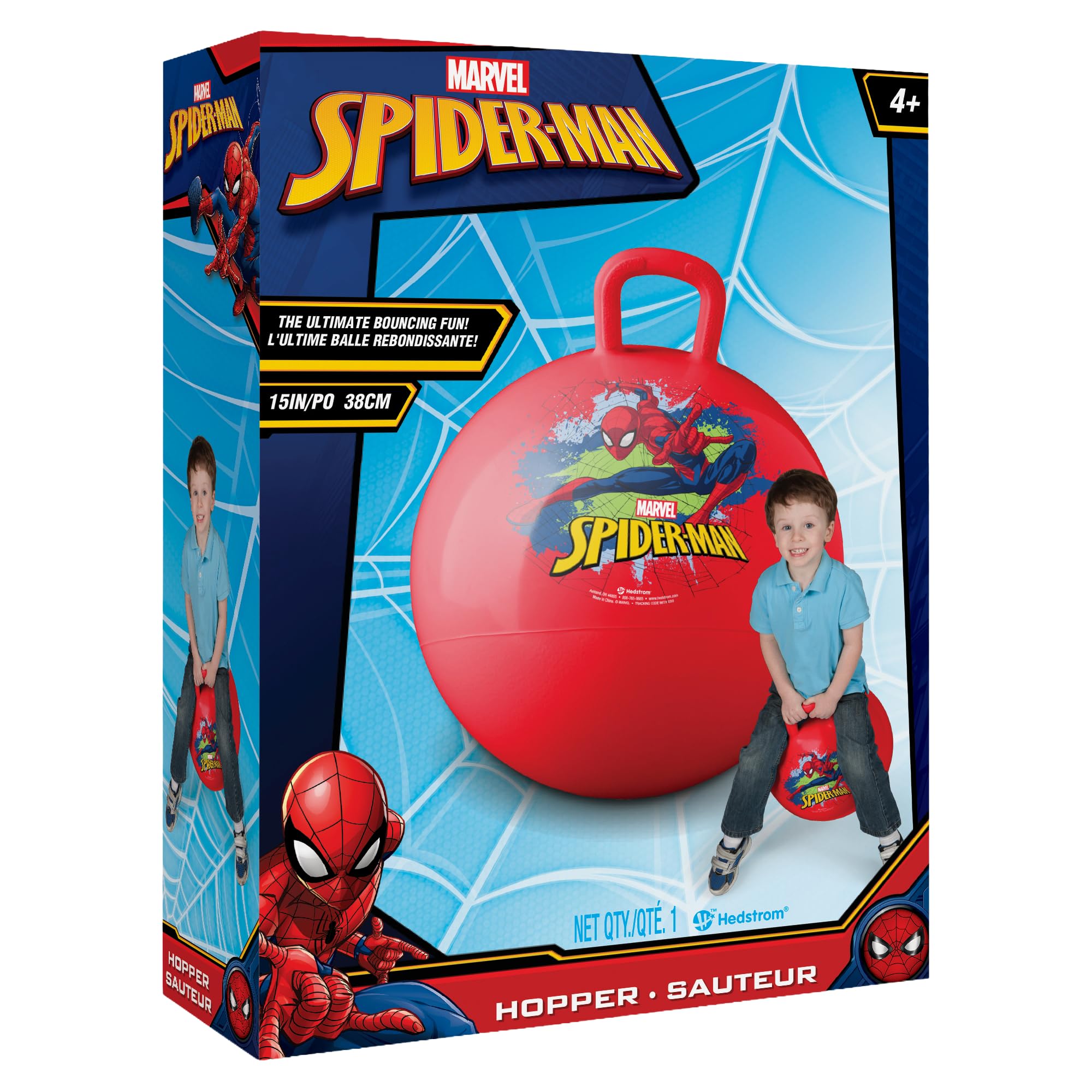 Amazon.co.jp: Hedstrom マーベル スパイダーマン 15インチ ホッパー