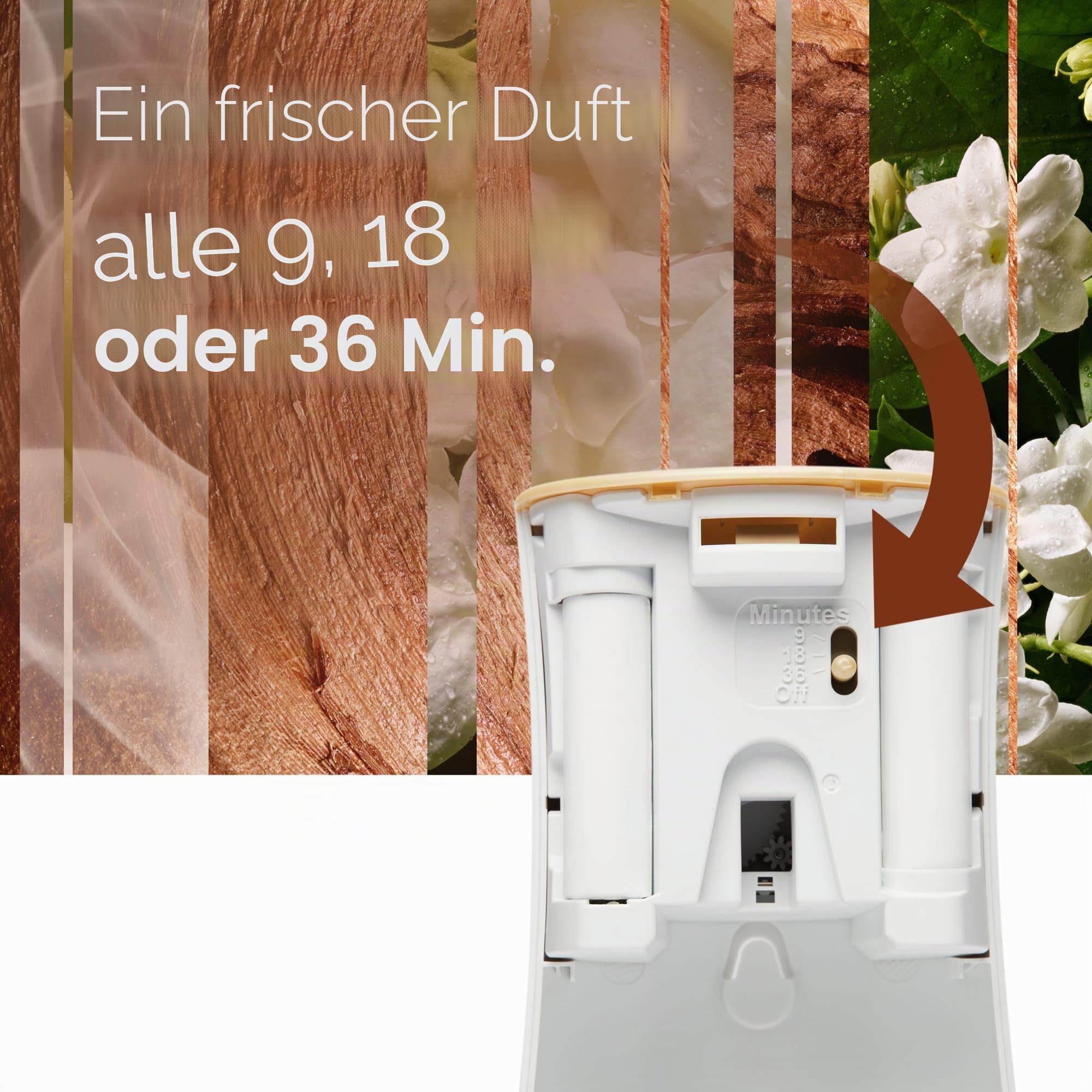 Glade Lufterfrischer-Spray 269 ml Nachfüllpack, Sandelholz & Jasmin, 4 Stück Drogerie & Körperpflege