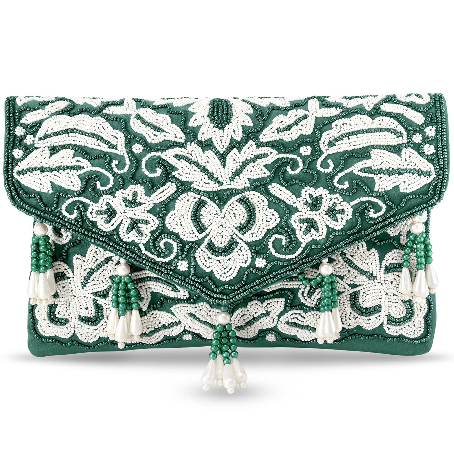 Aheli Indian Potli Bags Gift for Women Evening Bag Clutch Ethnic Bride Purse with Drawstring