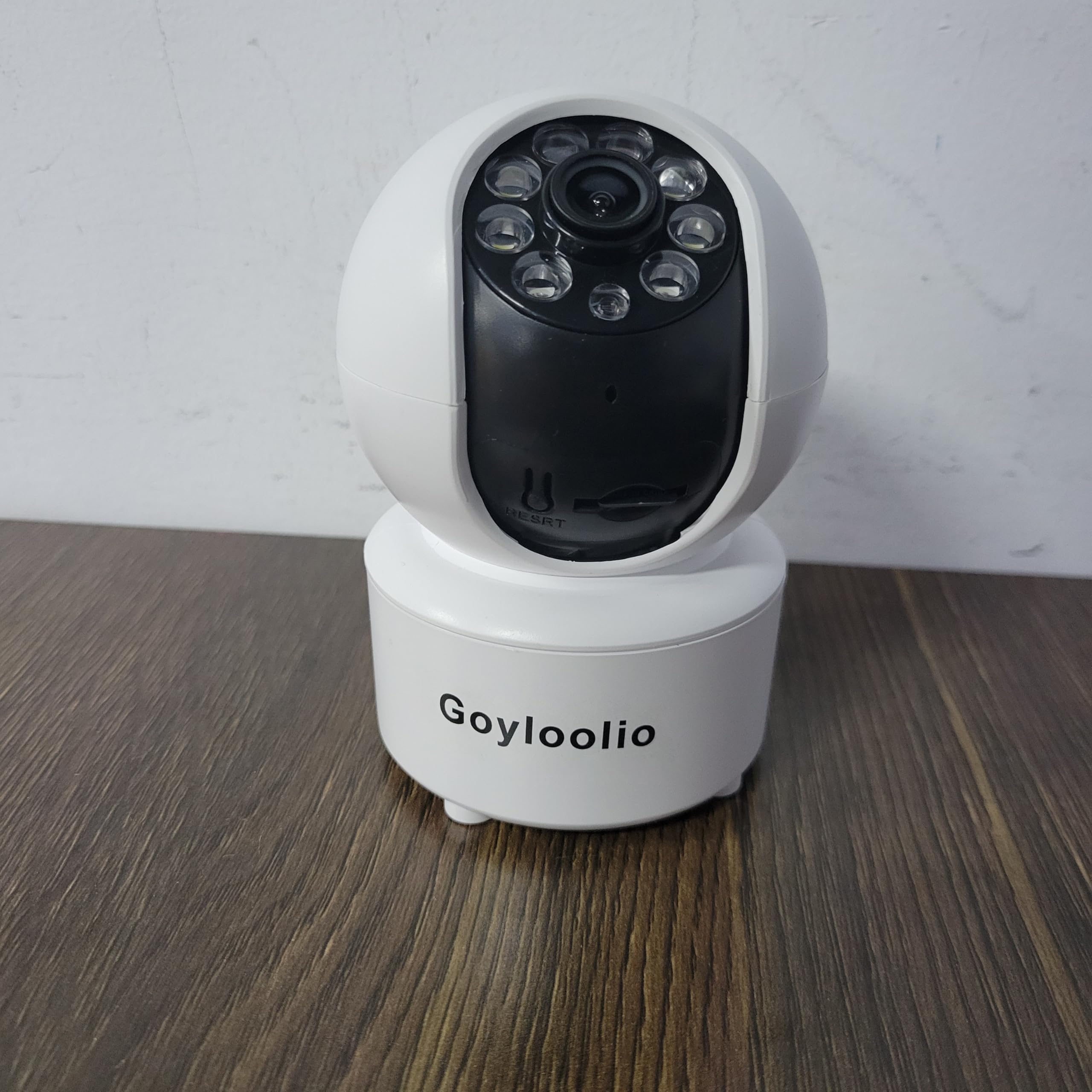 Goyloolio Cameras for Monitoring Pets Indoor Camera 2.5K, No Monthly Fees, Pan &amp; Tilt, 360° Dog/Pet Camera for Home Security