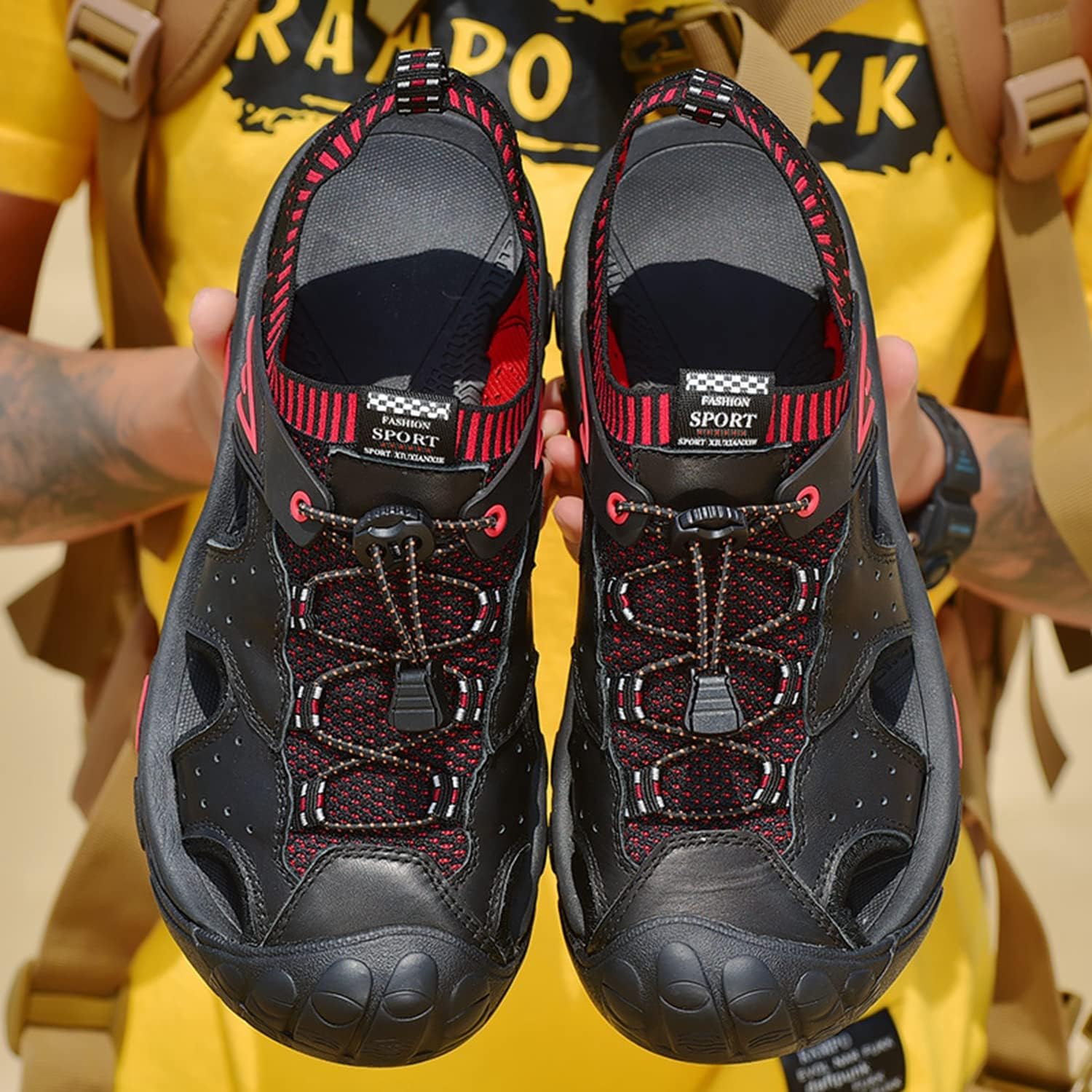 ウィルソン シューズ Wilson shoes サンダル メンズ スポーツサンダル メンズサンダル 軽量 アウトドア シャワーサンダル ビーチサンダル  ストラップ コンフォート 防滑 屈曲 靴 メンズシューズ （ブラック） - ファッション通販 MAGASEEK(マガシーク) [J-WEWIN] スポーツサンダル さんだる メンズ 本革 アウトドアサンダル 登山サンダル ビーチ ランニング リゾート 運動