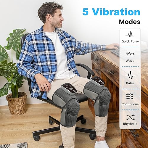 Vista 7 de COMFIER Masajeador de cuello inalámbrico y masajeador de rodilla