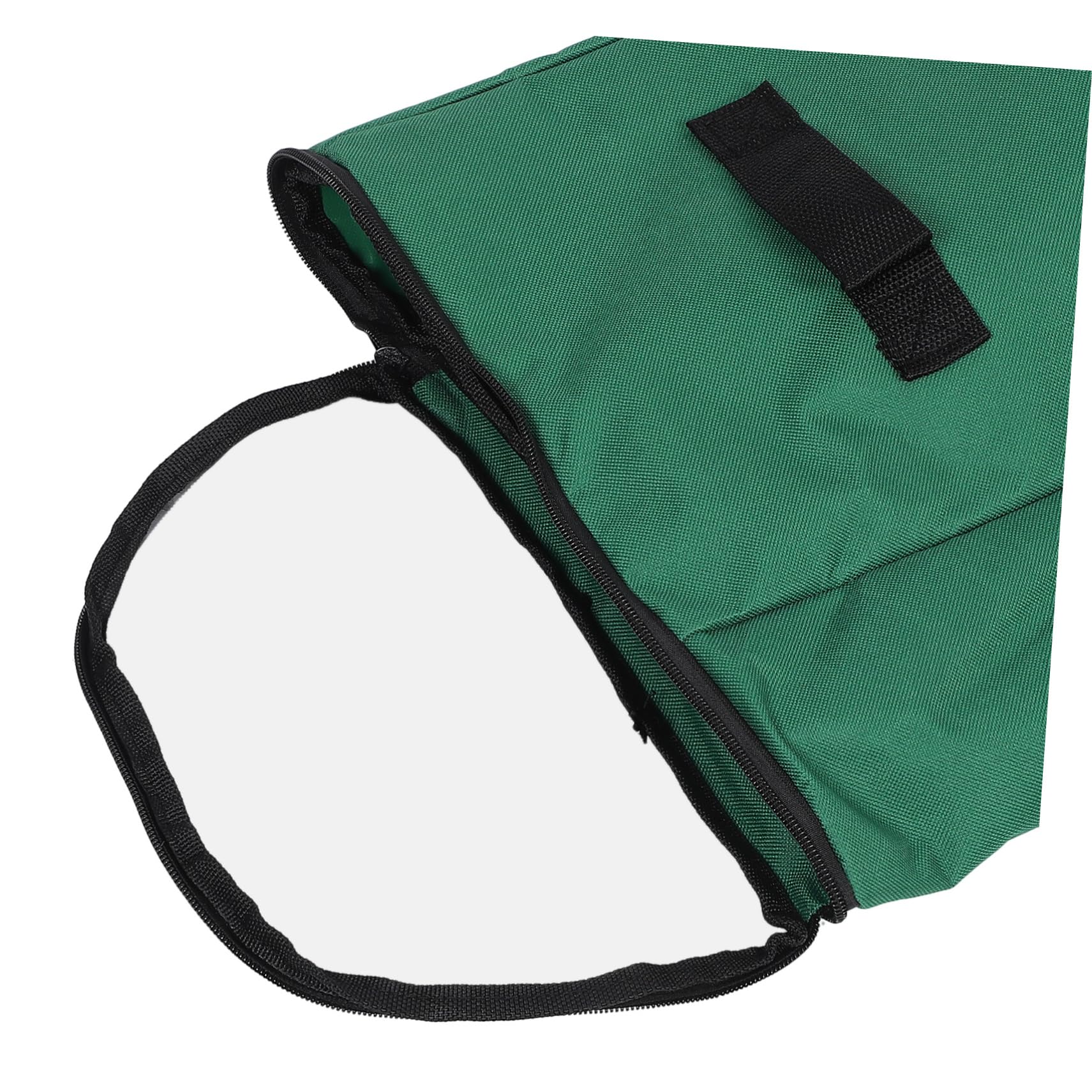 WRITWAA Geschenkpapierbehälter aus Oxfordgewebe Wiederverwendbar Grün für Weihnachten und Feste Aufbewahrungsbox für Rollen und Verpackung