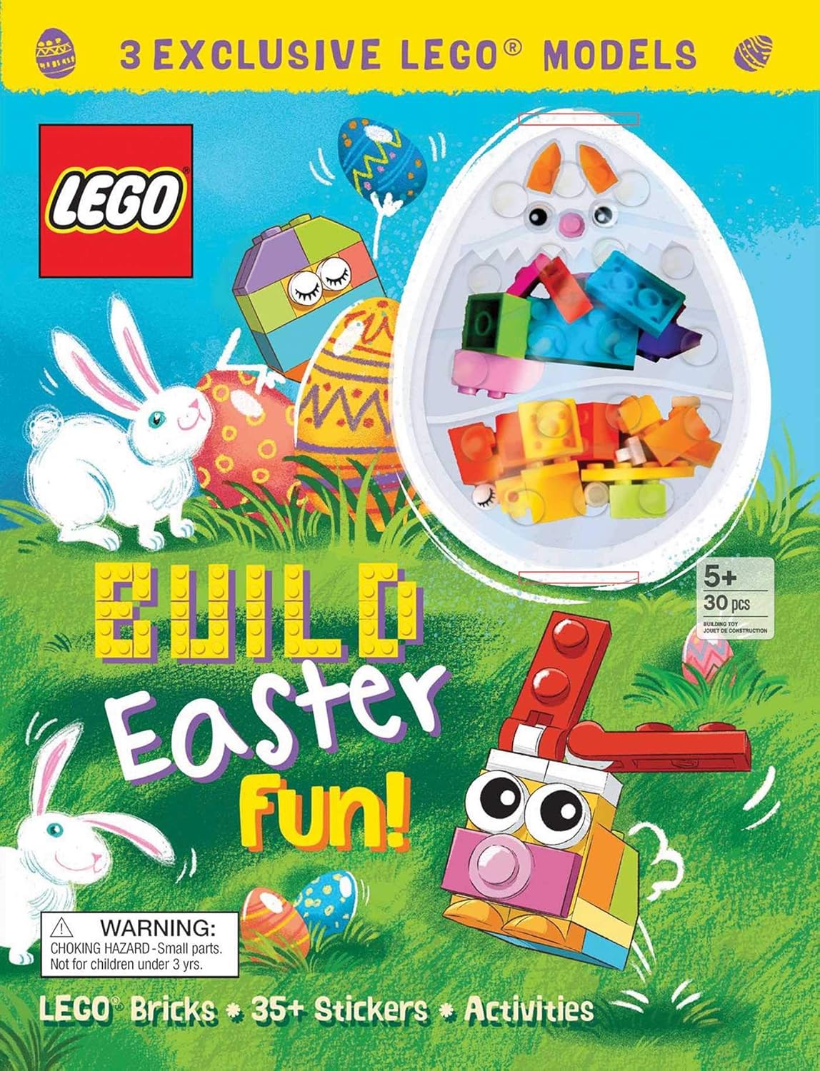 LEGO Books: Build Easter Fun (Activity Book with Minifigure)