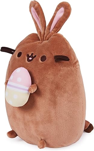 Miniatura 2 de GUND Pusheen - Gato de peluche de conejo de Pascua de chocolate 95 pulgadas