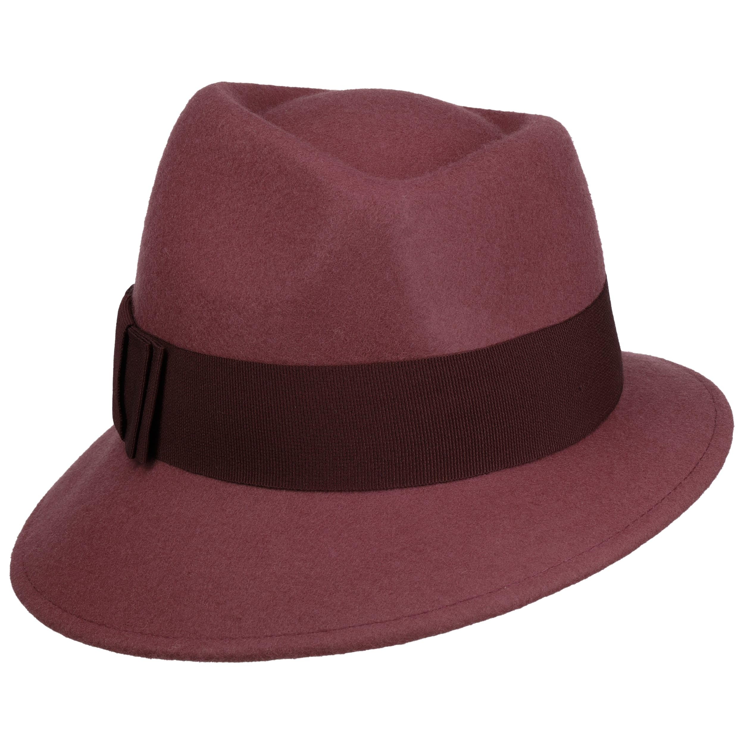 LIERYS Damenhut Filzhut Ripsband Made in Italy Sommer Winter