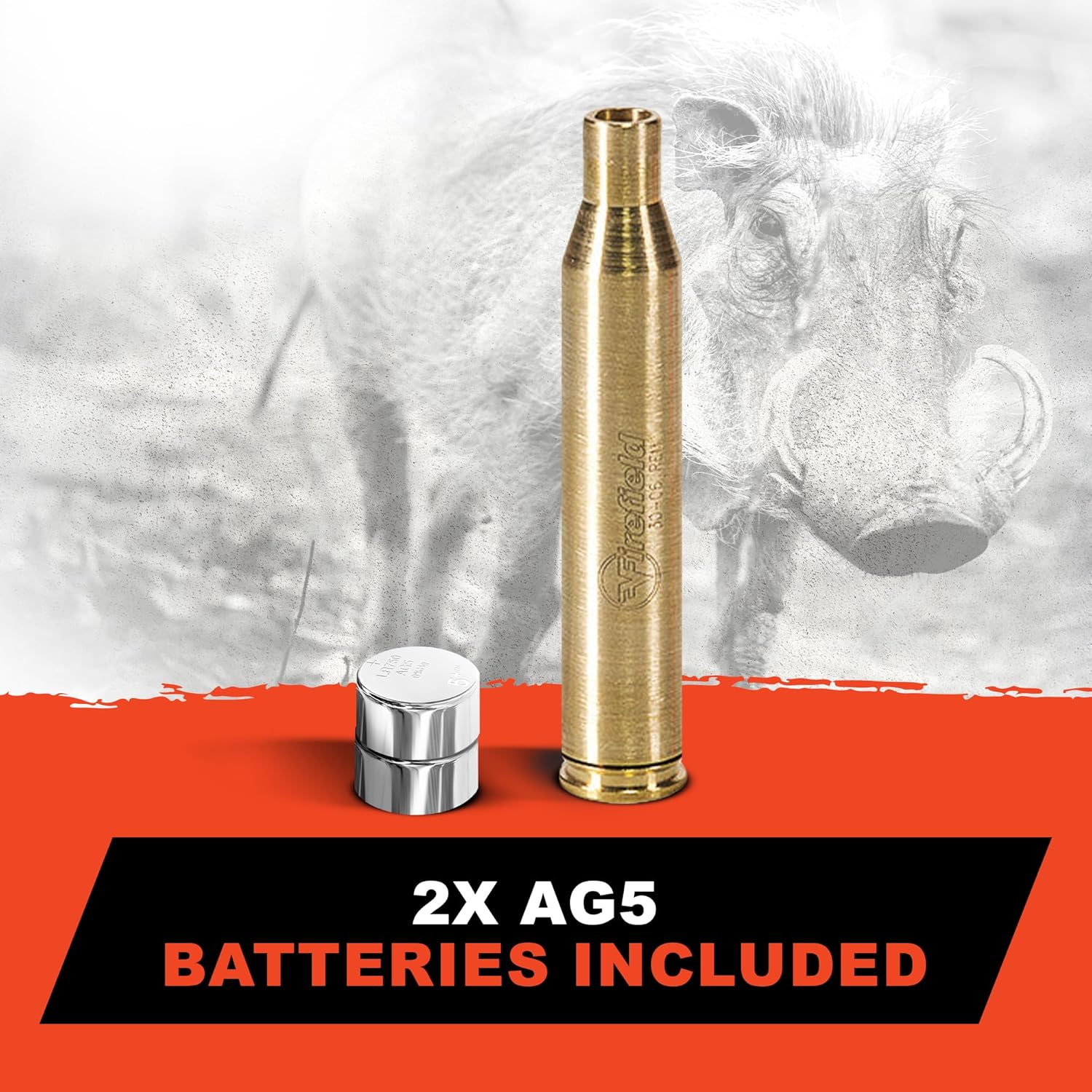Firefield 30-06 in-Chamber Brass Boresight with Red Laser