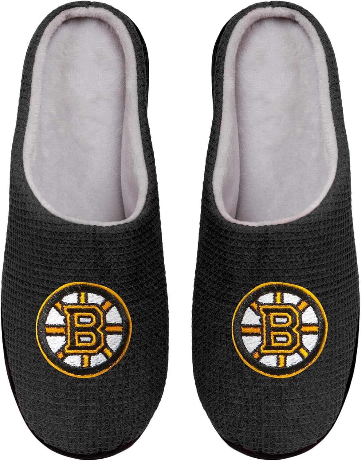 FOCO NHL Mens Memory Foam Slide Slippers : Sports & Outdoors