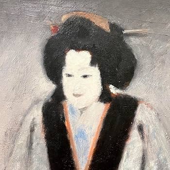 Amazon.co.jp: 日本画 淡路人形 浄瑠璃 肉筆 油絵 絵画 浮世絵