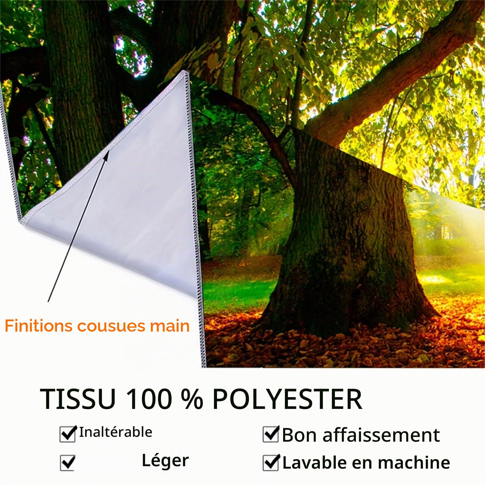 Arsey Murale Forêt Arbre Soleil Ciel Herbe Nature Paysage Décoration Salon Chambre Vert Extra Large 300 x 180 cm