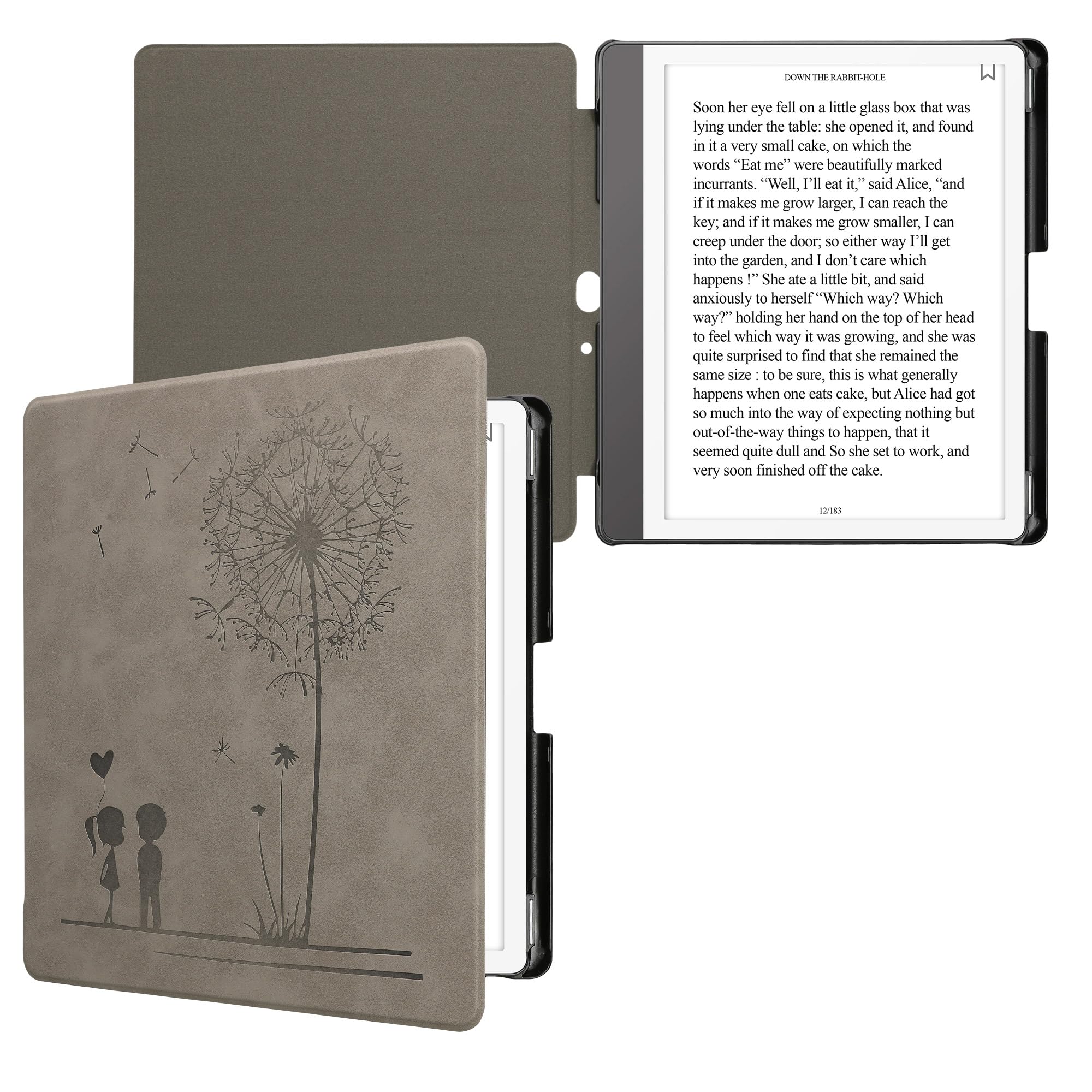 Étui Rabattable Simili Cuir Kwmobile Pour Amazon Kindle Scribe 2024 (NEUF)