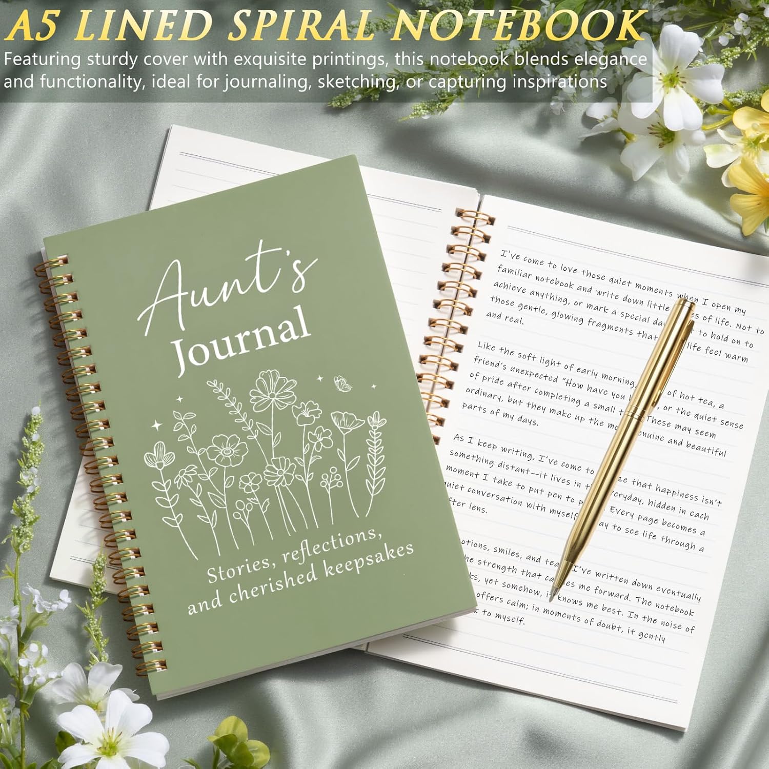 Aunt Gifts from Niece Nephew, Christmas Aunt Birthday Gifts for Auntie, Best Auntie Christmas Birthday Gift Mothers Day Gift Baskets for Aunts Women with Canvas Tote Bag 16Oz Glass Cup - Image 8