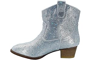 Girls Fancy Sparkly Boots