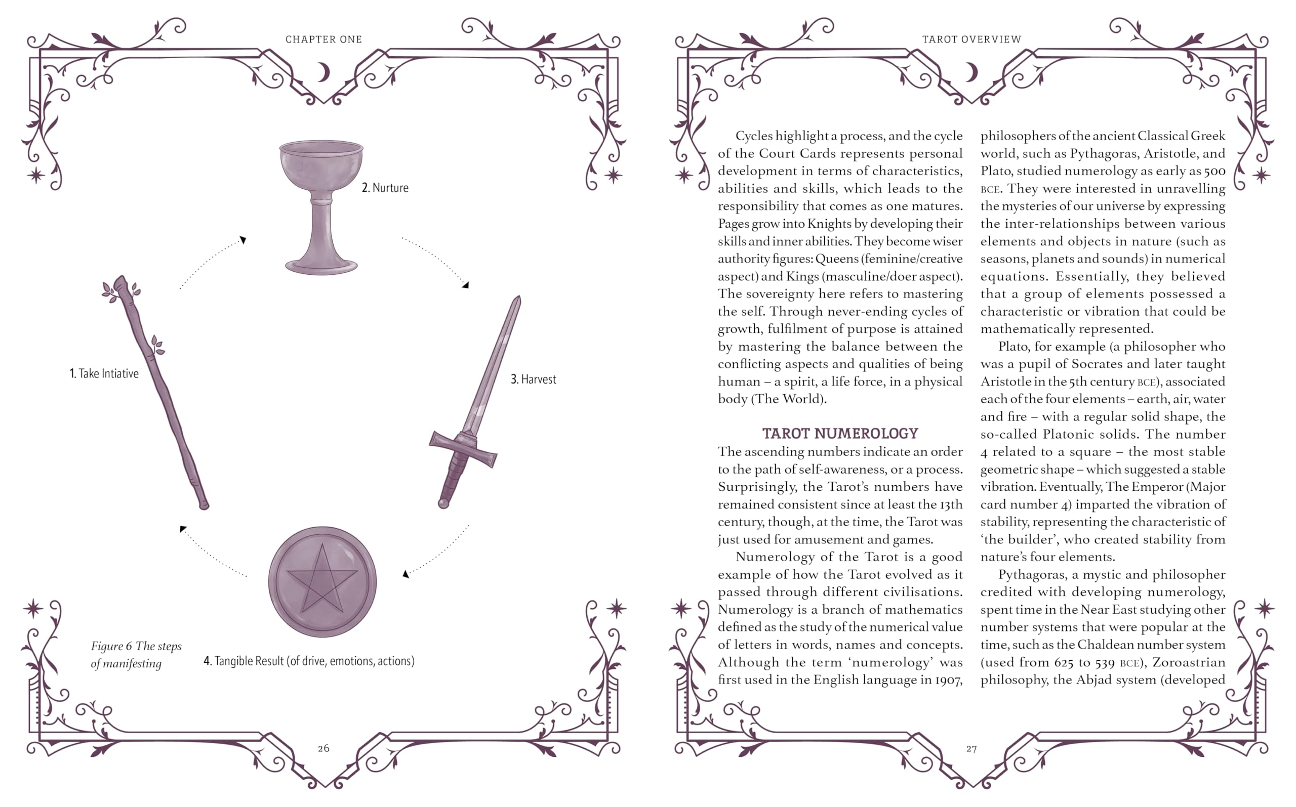 The Book of Tarot: Deluxe Gift Edition with Sprayed Edges