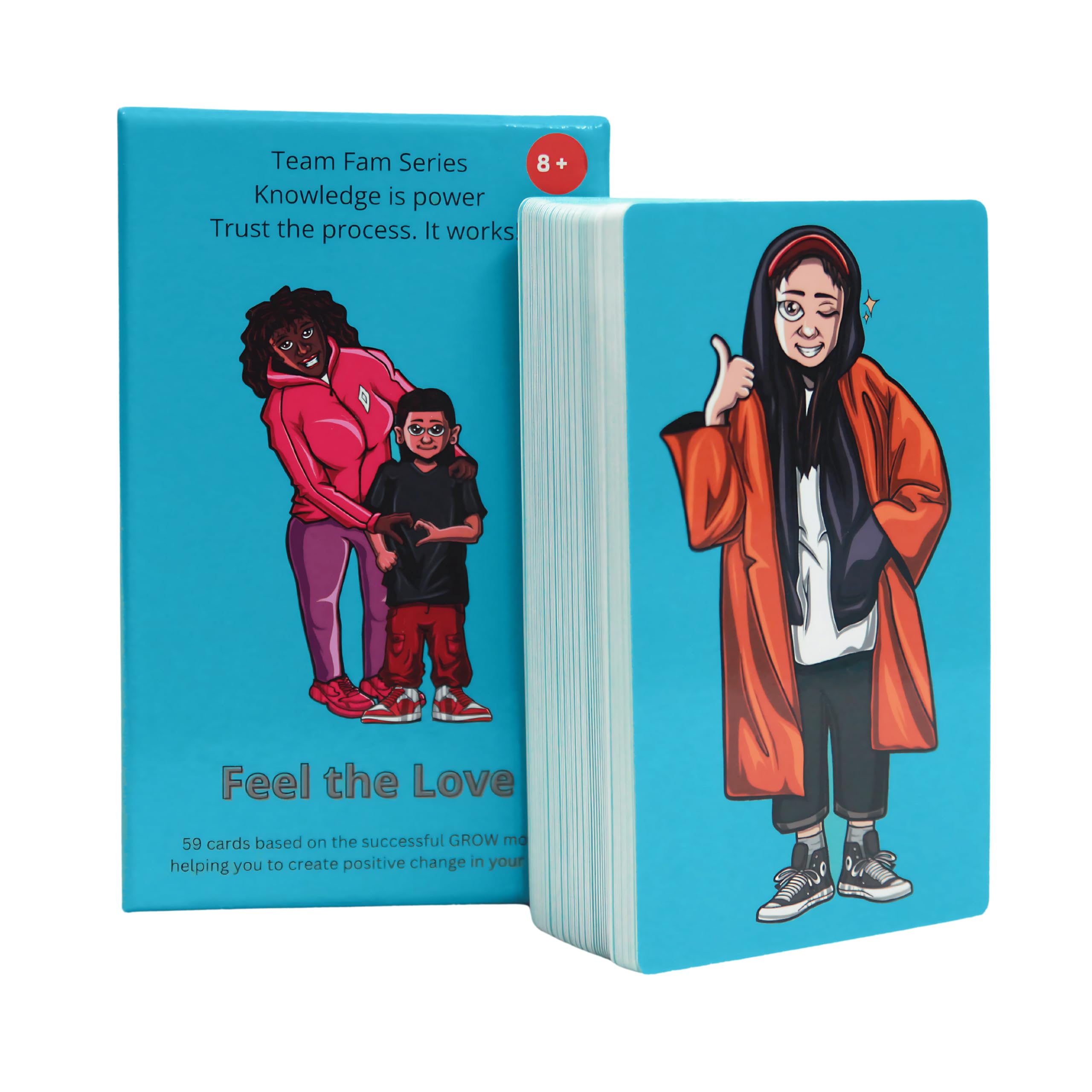 Feel the Love! Coaching Cards  Strengthen Parent-Child Bond | Emotional Connection & Meaningful Conversations | Build Trust & Affection with Fun Questions