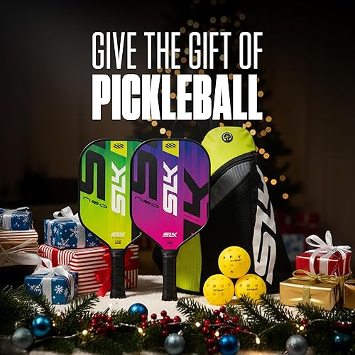 Miniatura 2 de Selkirk Raquetas de pickeball SLK Neo, con una cara de fibra de vidrio y grafito multicapa, núcleo de panal de abeja SX3, palas de pádel diseñadas