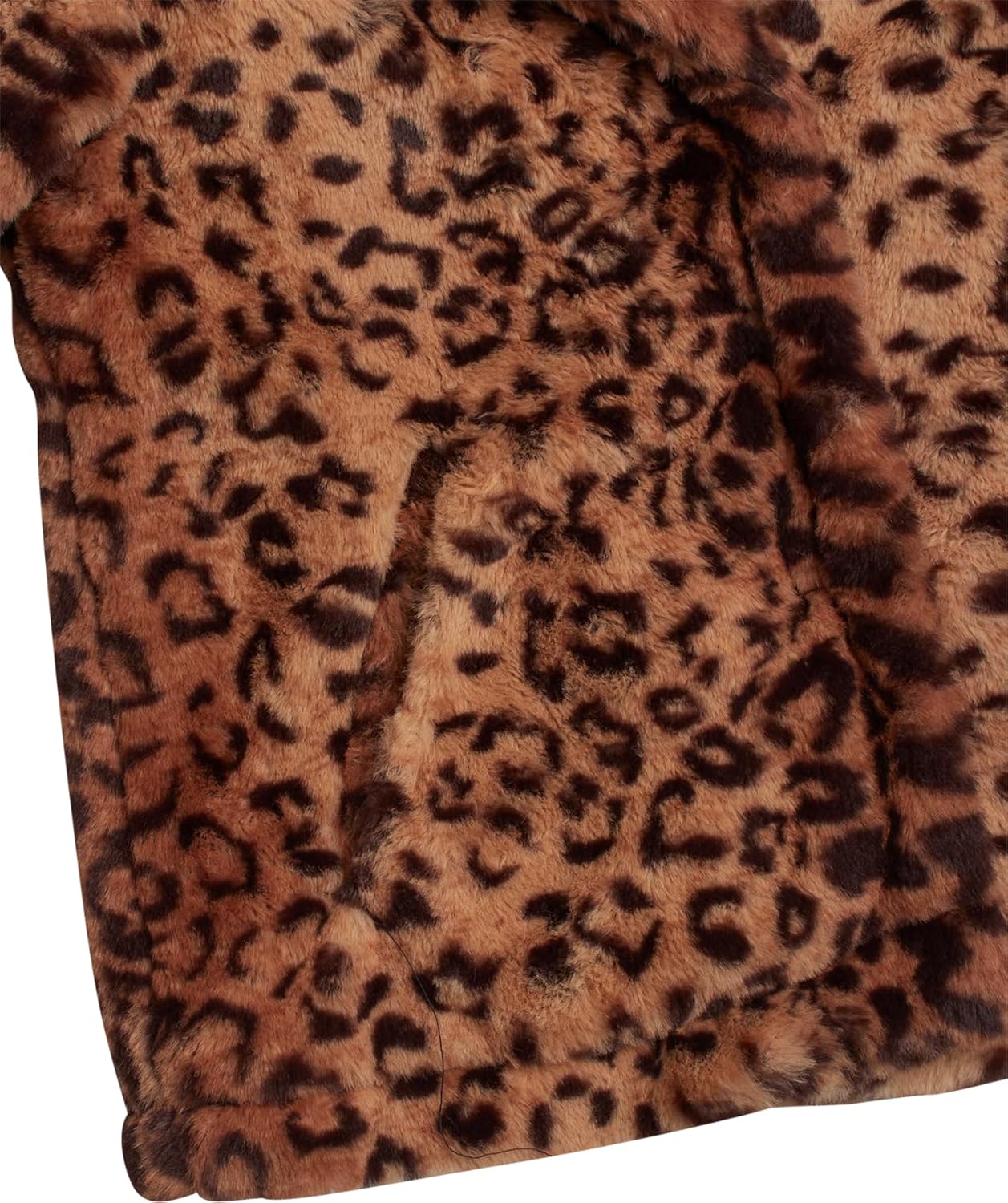 URBAN REPUBLIC Girls Jacket - Warm Long Length Plush Ultra Soft Faux Fur Jacket Teddy Coat for Girls (Sizes 7-16) - Image 5