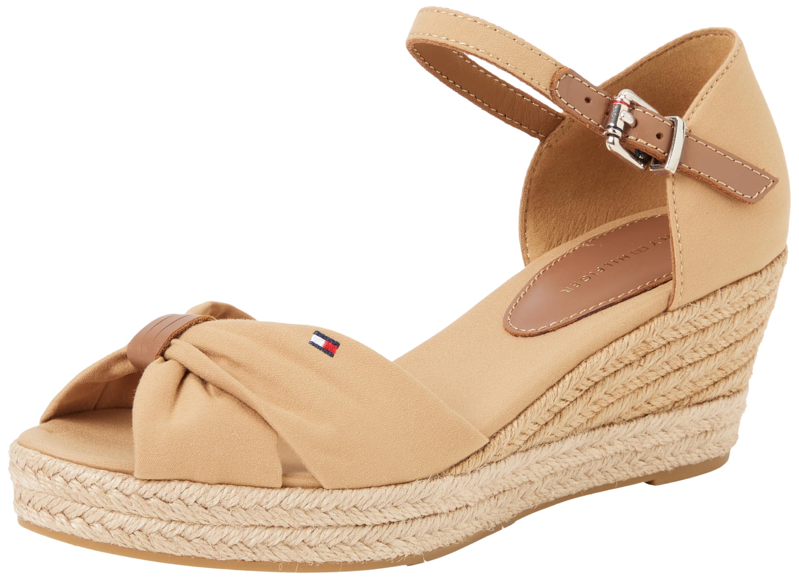 Tommy Hilfiger Alpargatas de Cuña para Mujer Basic Open Toe