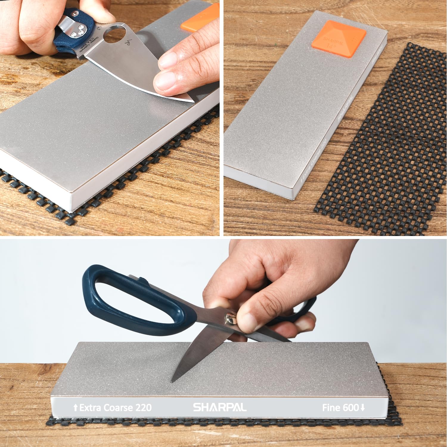 Amazon.co.jp: SHARPAL 169H 大型 20cm x 7.5cm 両面仕様ダイヤモンド