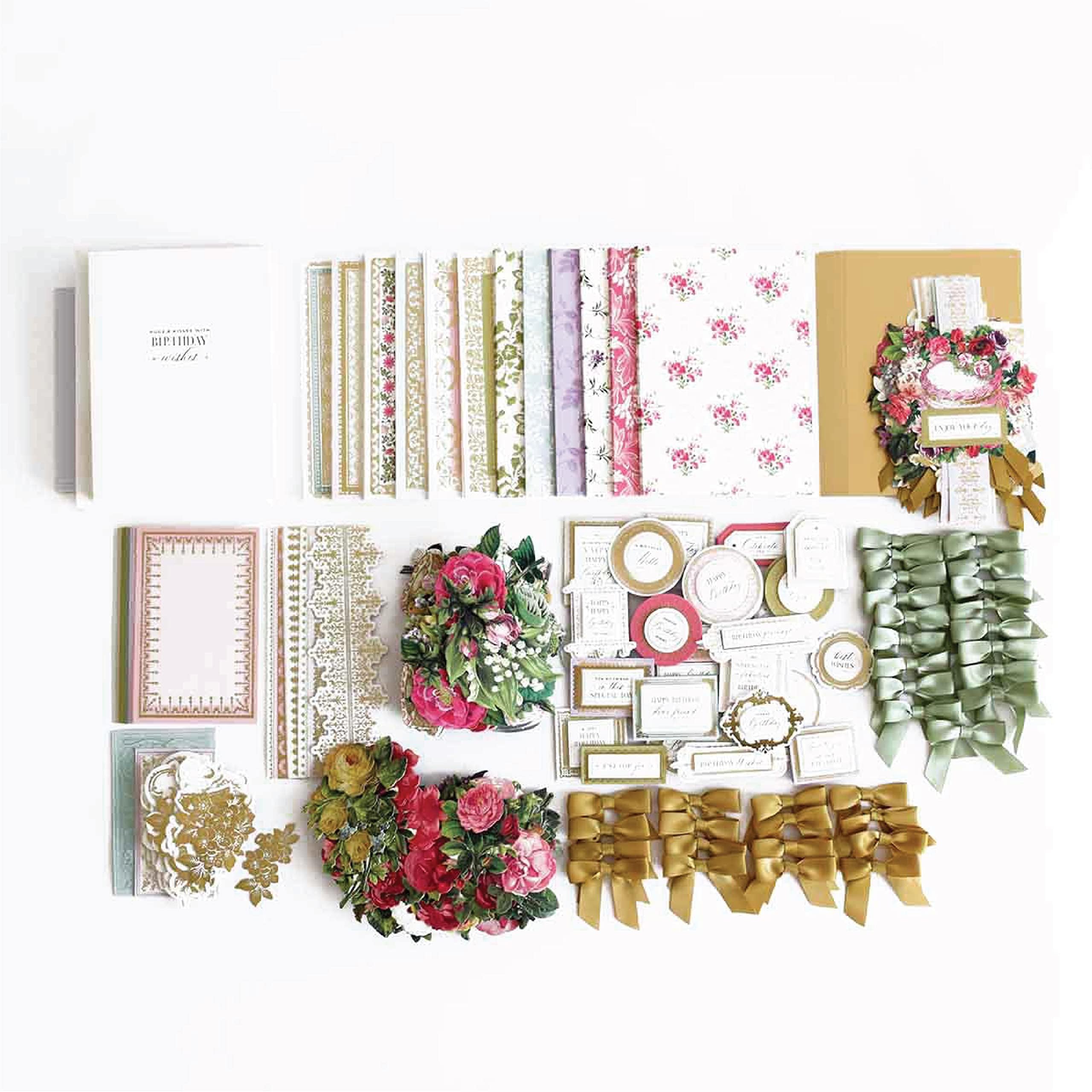Amazon.com: Anna Griffin Happy Birthday Greeting Card Making Kit