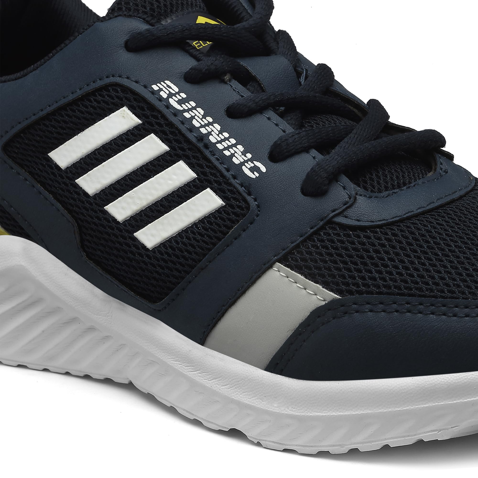 ASIAN Boy's VAYU-04 Sport Running & Walking Shoes with Lightweight mesh Upper Eva Sole Casual Lace-Up Shoes for Kid's & Boy's (BLKSKY) -UK 1 3