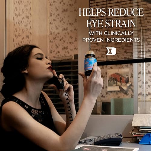 Miniatura 8 de Bluerex Vision, suplemento de salud ocular para adultos, extractos de vitamina E y arándano, suplemento antioxidante, ayuda con el síndrome de