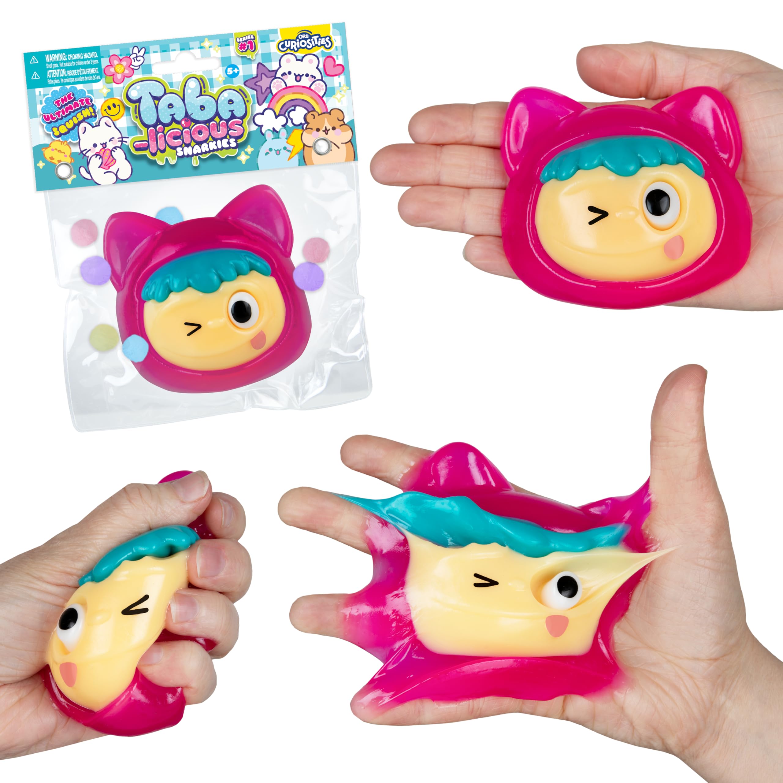ORB Curiosities TABA-Licious Snarkies - Cat Monster TABA Squishy