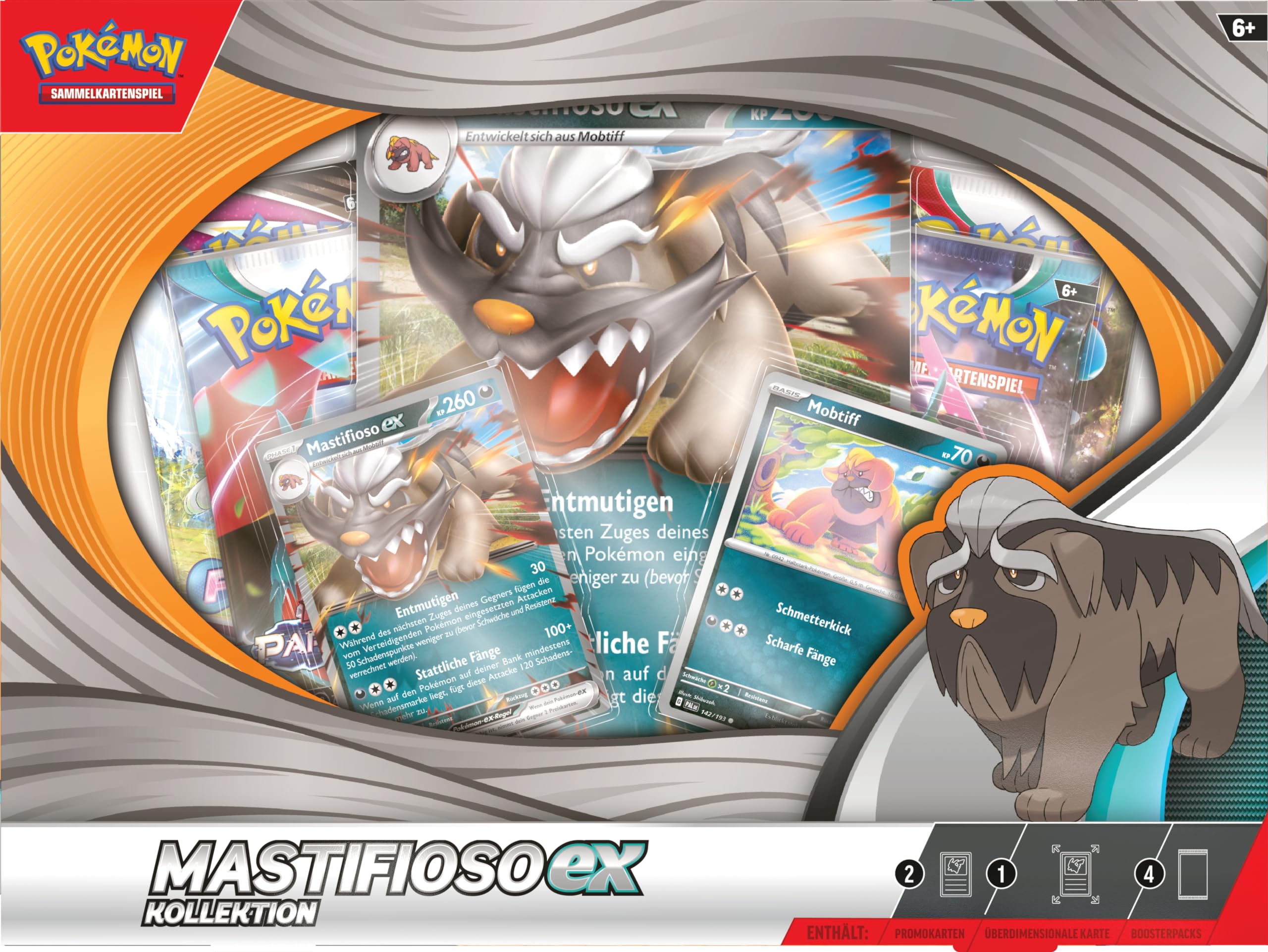 Pokémon Sammelkartenspiel: Zacian-Ex Hop Kollektion - Mit Booster Packs