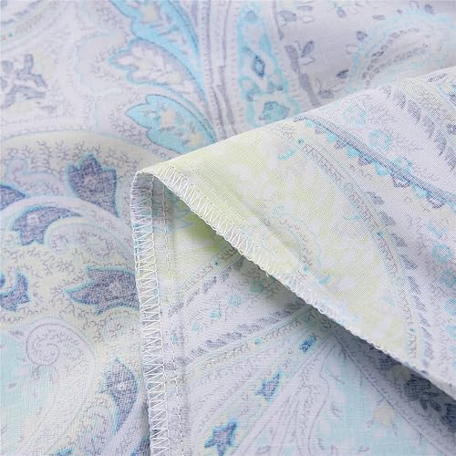 Miniatura 9 de URBONUR Juego de 2 fundas de almohada 100% algodón tamaño estándar bohemio bohemio fundas de almohada suaves y transpirables fundas de almohada